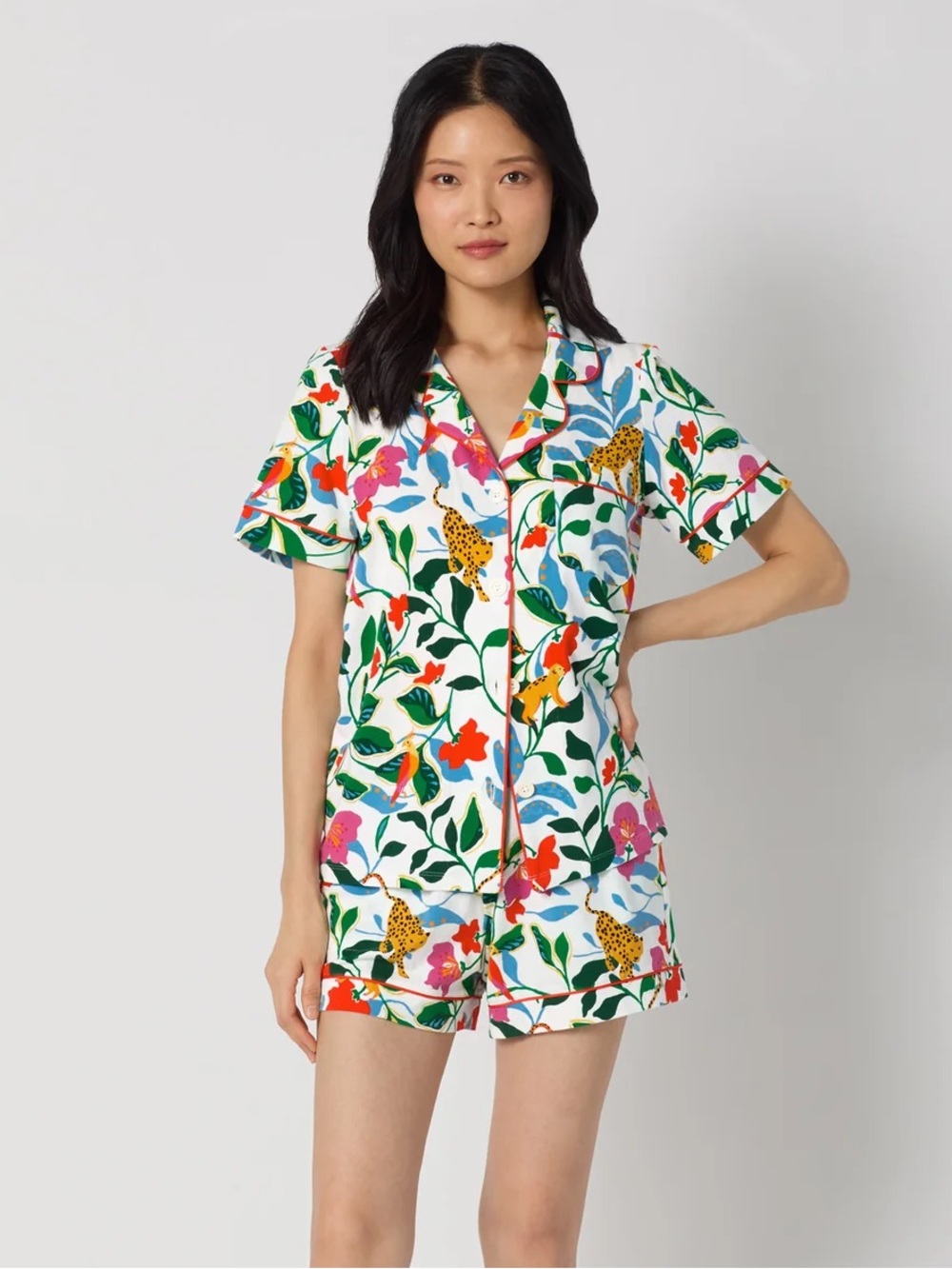 NWT Bedhead Jungle Serenade Shorty SIZE Small Pajama set